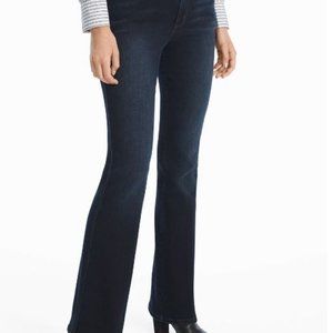 White House Black Market 14 Contour Skinny Flare Jeans